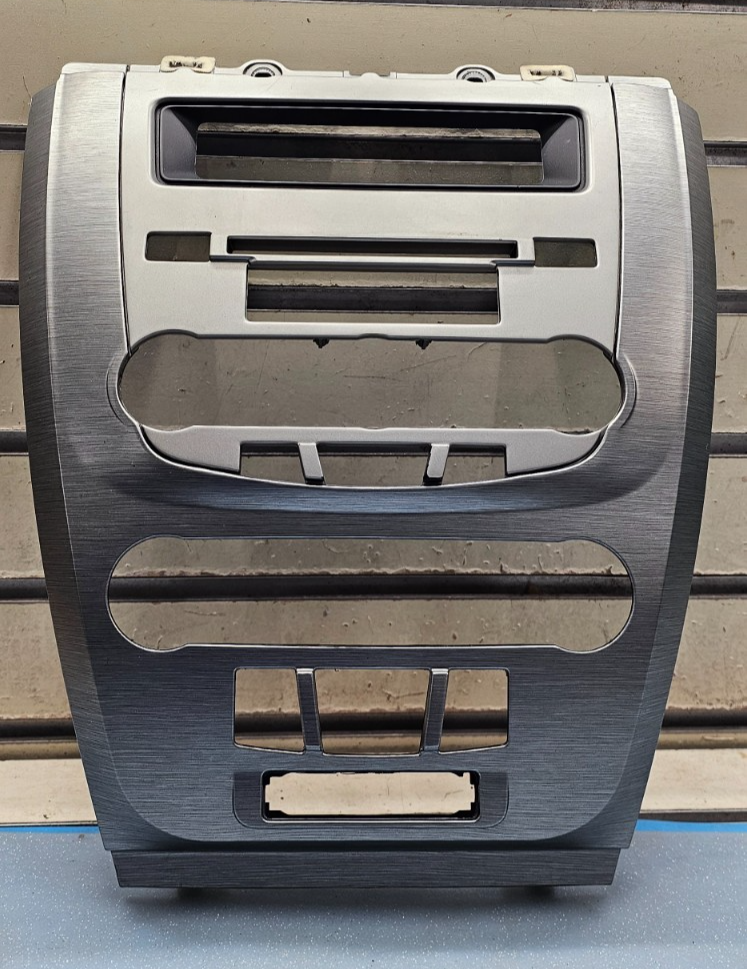 🔥 10-12 Ford Fusion Milan Climate Control Bezel Panel Trim Silver