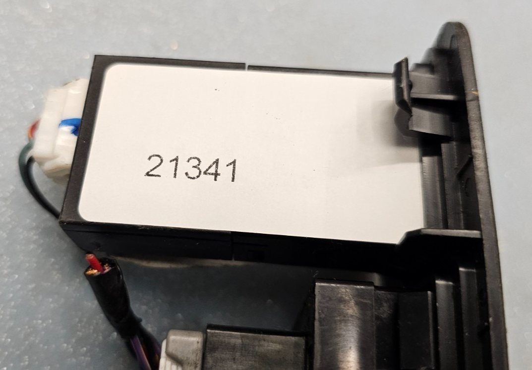 🔥00-01 Nissan Altima Power Mirror Switch Trim Bezel Assembly Black