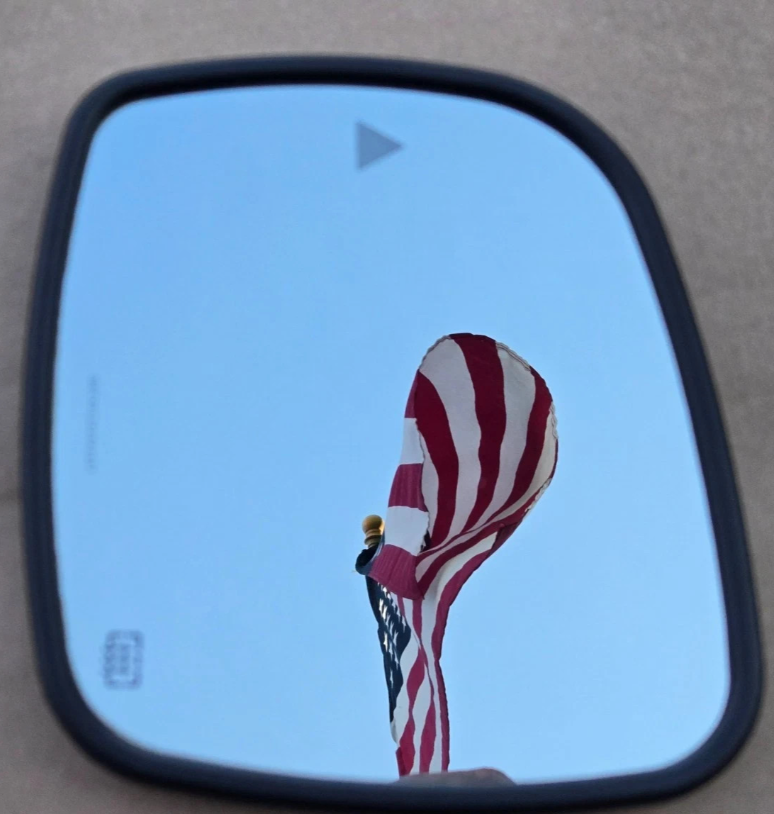🔥11-17 Dodge Grand Caravan T&C Left Driver Mirror Glass Blind Spot AUTO DIM