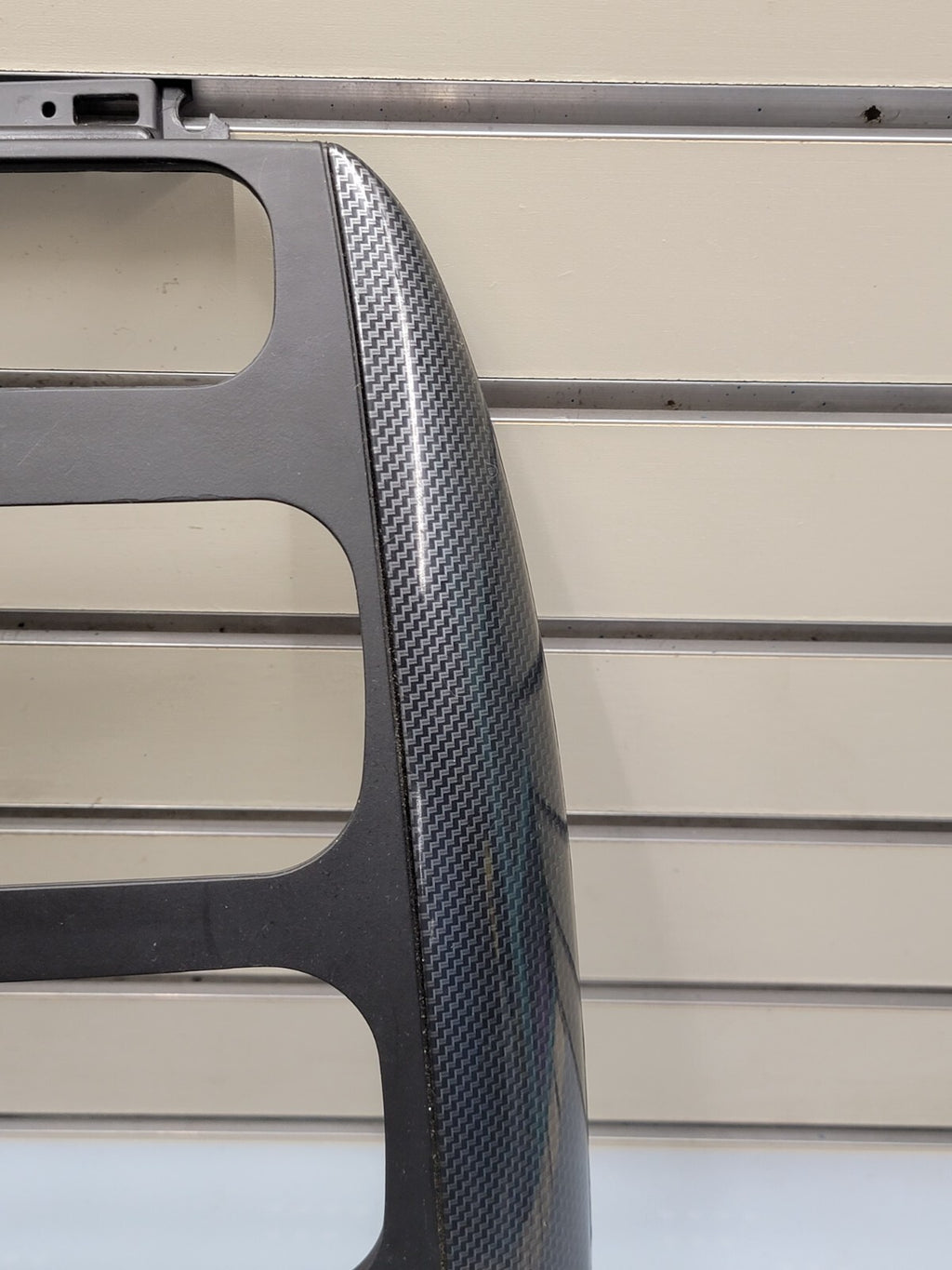🔥01-07 Dodge Caravan Town & Country dash radio climate TRIM bezel carbon fiber