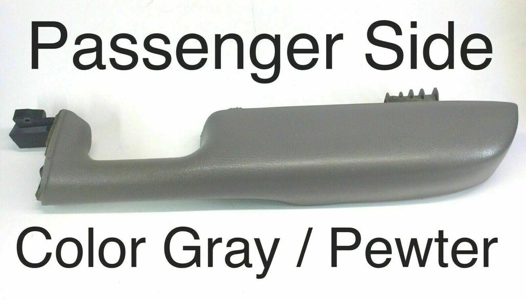 🔥99-02 Silverado SIERRA TAHOE DoorPanel ARMREST Front RIGHT Handle LIGHTGRAY H1