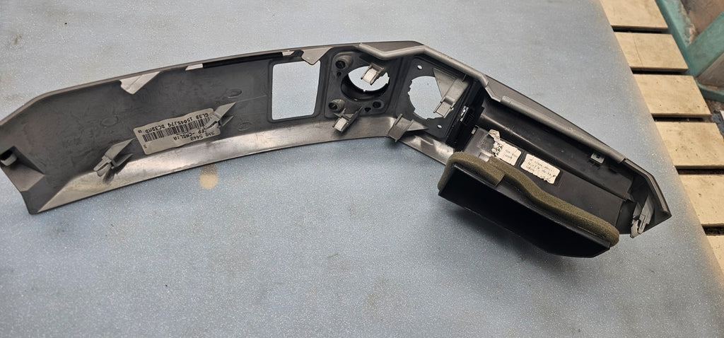 🔥15-20 Ford F150 Dash AC A/C HVAC Air Vent Heater Trim Bezel Panel Silver OEM