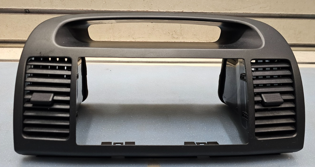 🔥02-06 Toyota CAMRY Dash RADIO BEZEL Center Air Vents CLOCK Trim GRAY B25