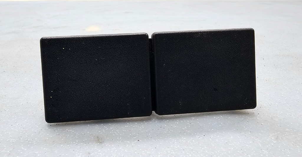🔥95-00 Chevy GMC C/K Tahoe Suburban Blank Switch Instrument Panel Bezel 2 Spot