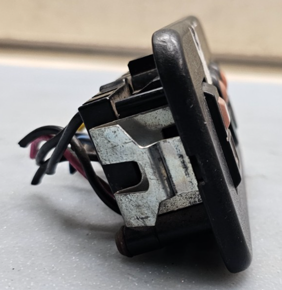 🔥87-91 Bronco F150/250/350 Right Passenger Power Window Door Lock Switch BLACK