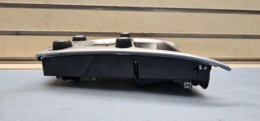 10-11 Equinox Terrain AM FM Radio Stereo Climate Control Trim Panel Bezel SILVER
