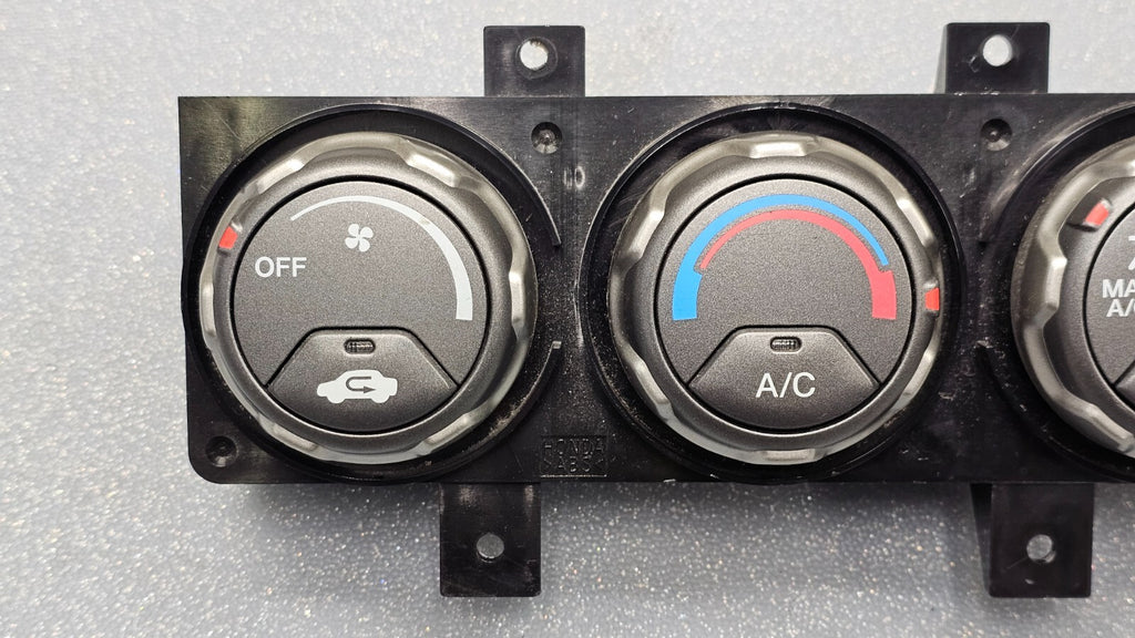 🔥03-08 Element Dash AC A/C HVAC Temperature Heater Climate Control Panel Black