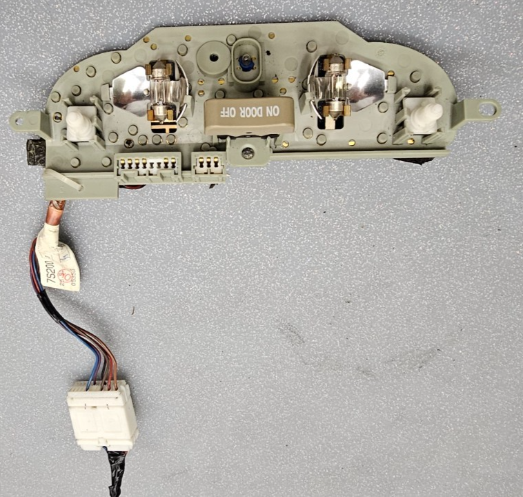 🔥04-12 Armada TITAN QX56 Overhead Console Dome Light Lamp Switch Panel Tan
