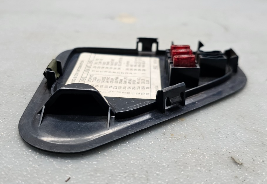 🔥95-99 Chevy GMC CK Tahoe Truck Dash Fuse Box Cover Lid Door Assembly Black