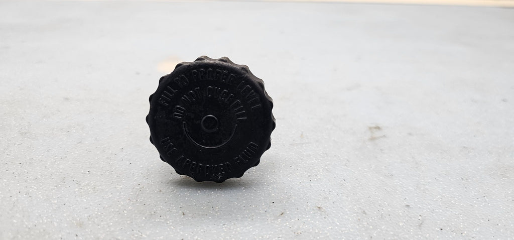 🔥87-89 GMC Safari 4.3 Power Steering Fluid Reservoir Cap Lid OEM J976 BLACK