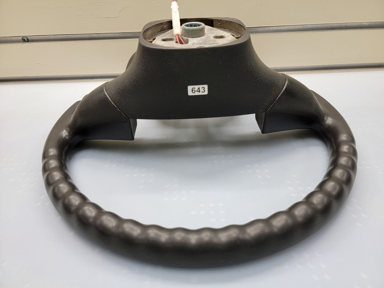 🔥03-06 SILVERADO SIERRA YUKON TAHOE SUBURBAN STEERING WHEEL LEATHER BLACK