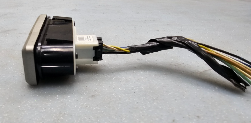 🔥07-10 Lincoln MKX Dash Traction Hazard Emergency Control Switch Silver