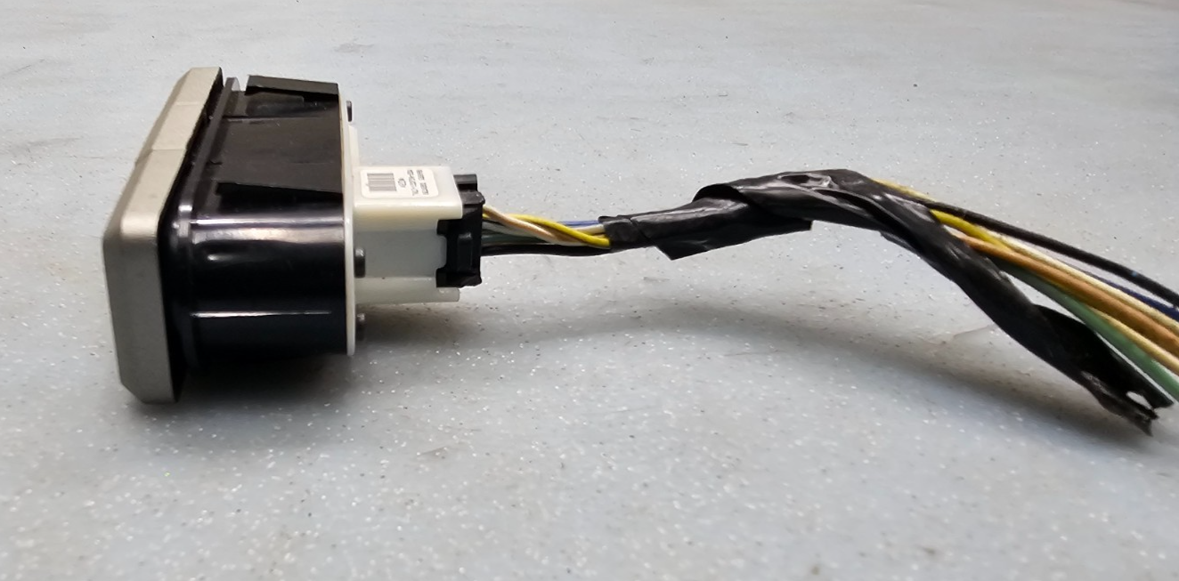 🔥07-10 Lincoln MKX Dash Traction Hazard Emergency Control Switch Silver
