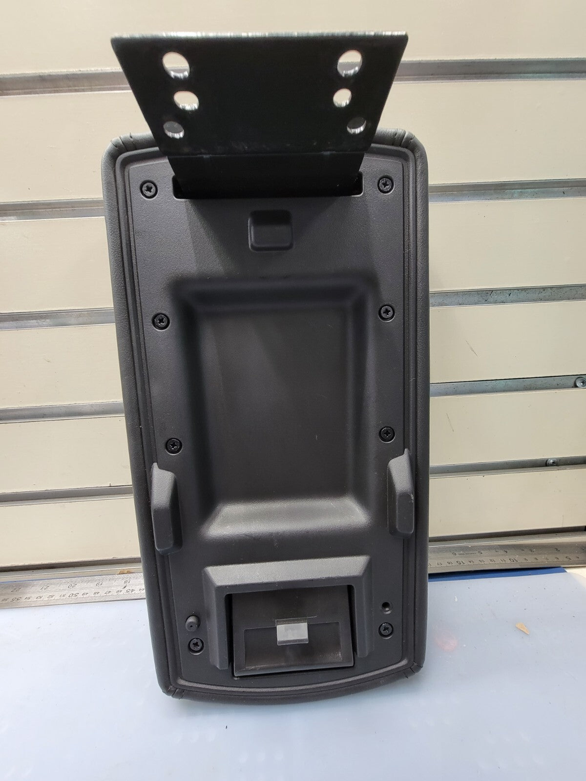 🔥06-13 CHEVROLET IMPALA CENTER CONSOLE ARM REST LID TOP PAD COVER BLACK LEATHER