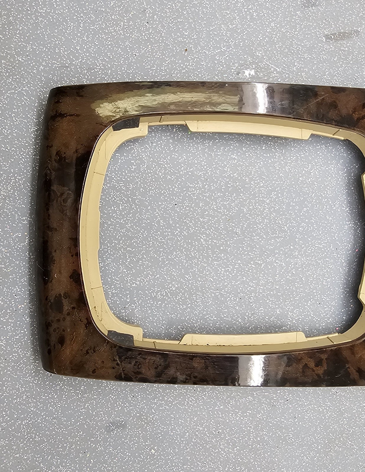 🔥97-04 AUDI A6 S6 Center Console Gear Selector Shift Shifter Trim Panel Wood