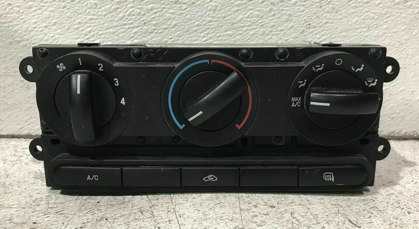 04-08 Ford F150 F250 Dash Center AC Heater Climate Control Temperature Unit Knob