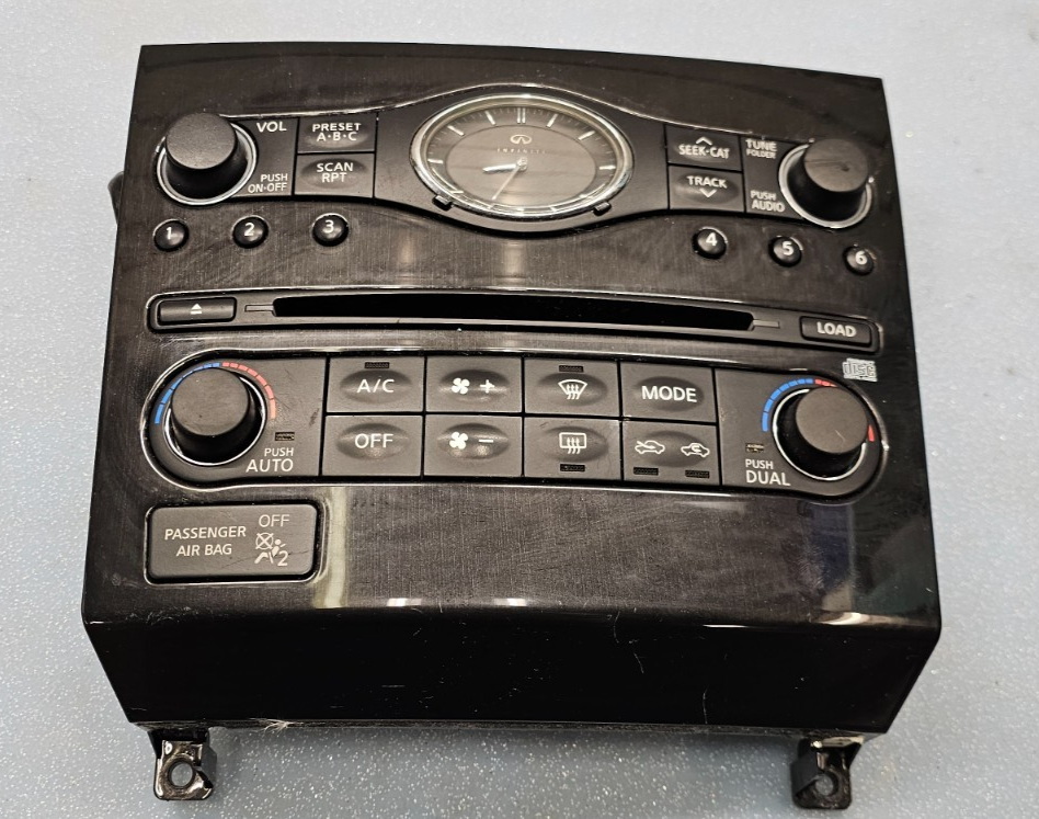 🔥07-13 Infiniti G35 G37 Dash AC Heater Temperature Climate Control Radio Audio