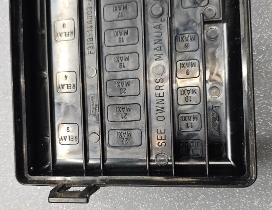 🔥97-98 FORD F250 F150 TRUCK INTERIOR FUSE BOX RELAY FUSEBOX CONTROL MODULE