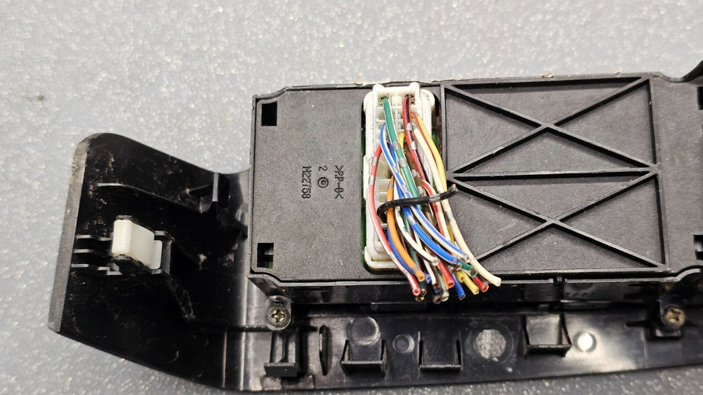 🔥05-10 Odyssey LH Left Driver Master Door Power Window Switch Push Pull Black