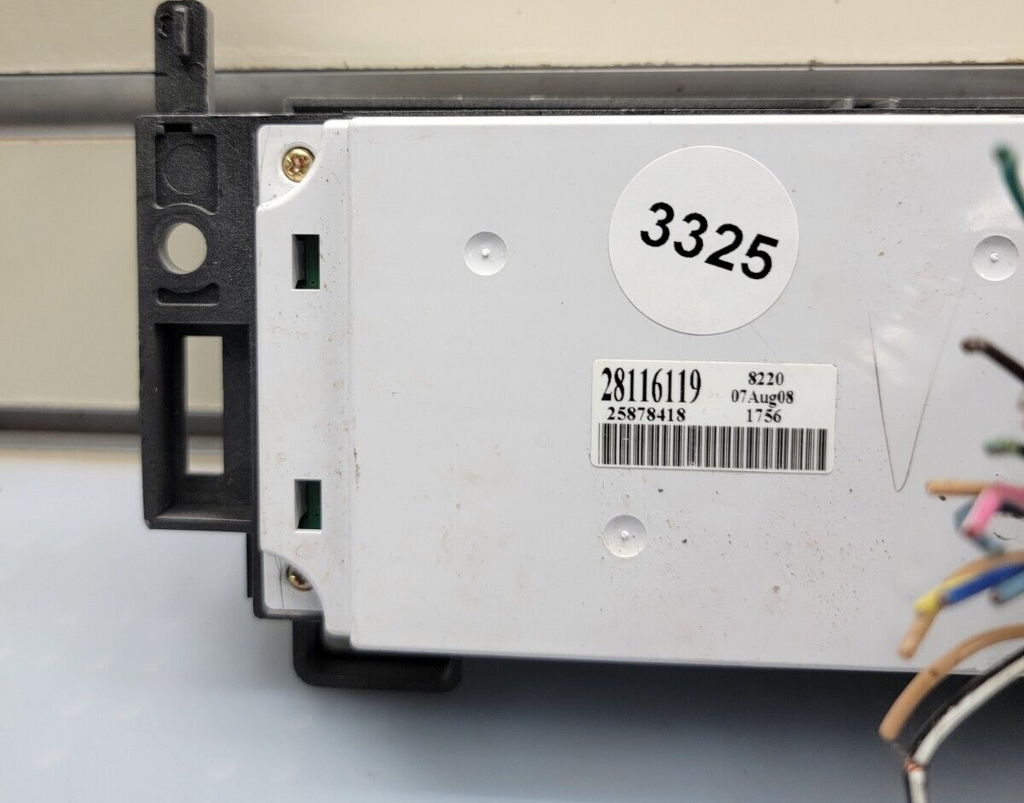 🔥08-12 Chevy Malibu OEM manual AC Heater Climate Control Switch white OEM