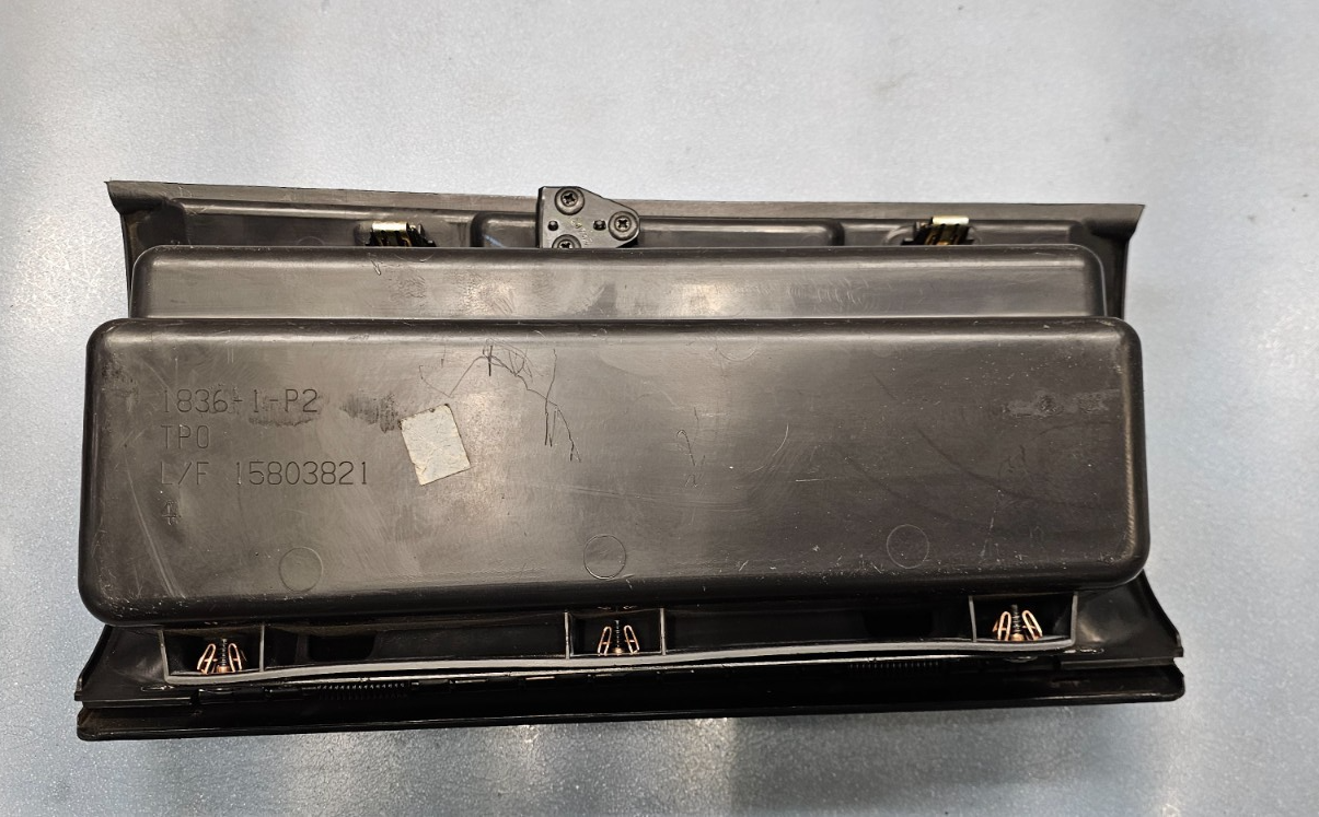 🔥07-13 Silverado SIERRA Dash UPPER GLOVE BOX Storage Compartment Door BLACK G4