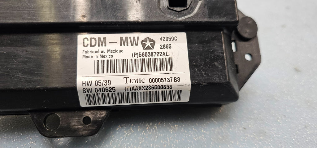 🔥05-10 CHRYSLER 300 Charger magnum  FRONT DOOR WINDOW CONTROL MODULE MEMORY