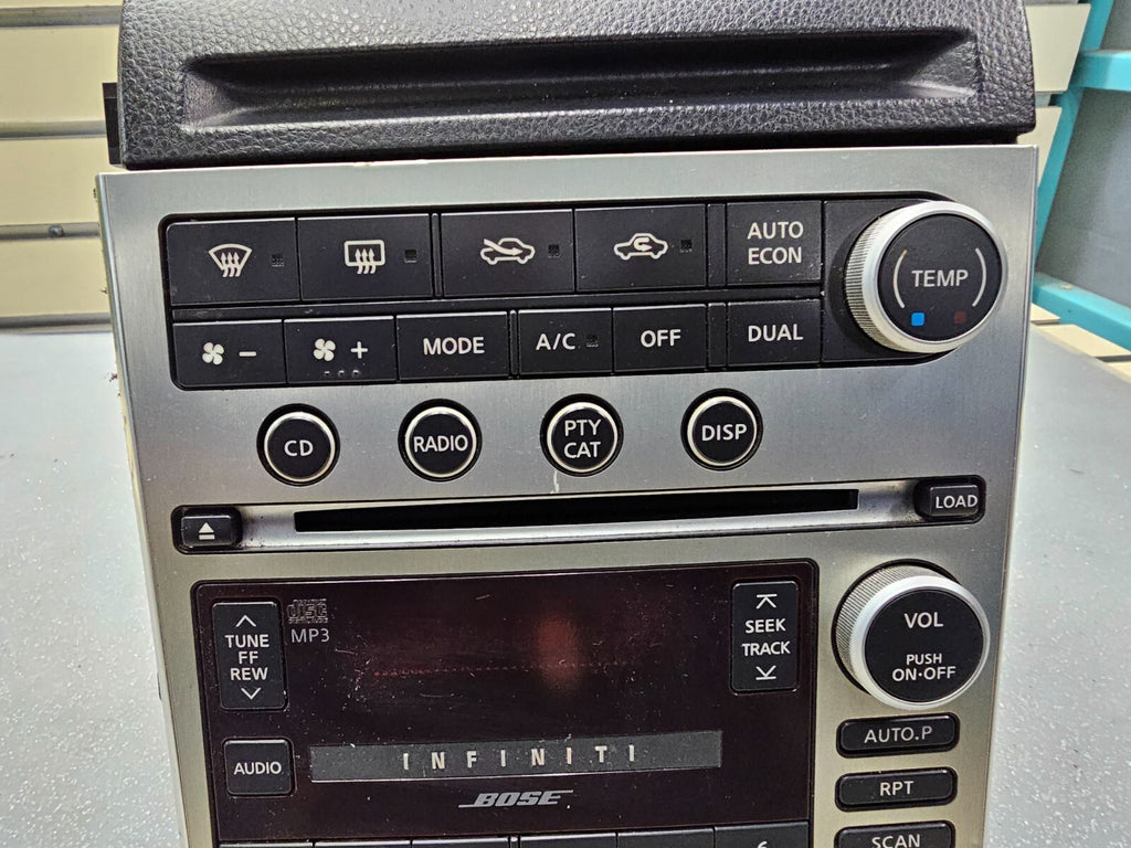 🔥06-07 Infiniti G35 V36 Audio Equipment Radio Receiver  AM-FM-CD 2 Door OEM