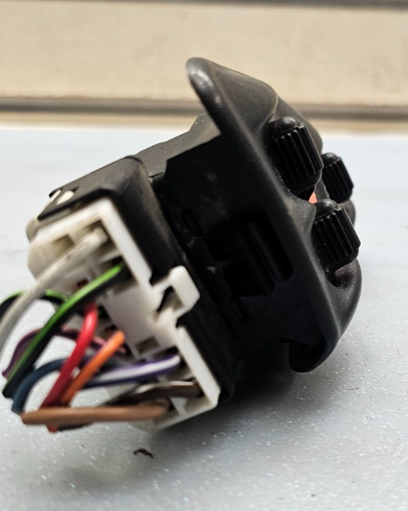 🔥98-01 Dodge RAM Dakota Power Window Switch Front Left Driver Master BLACK WS10