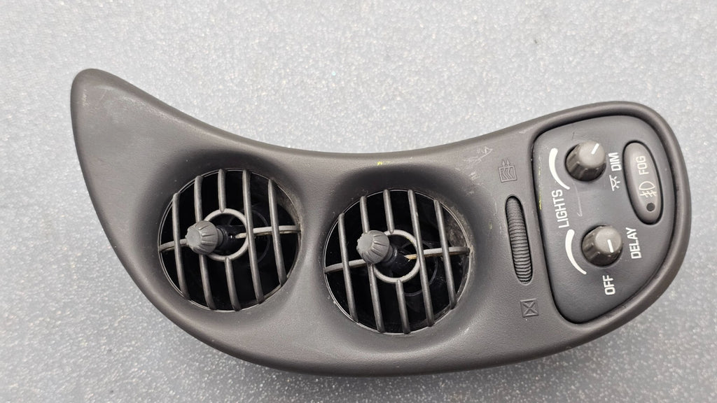 🔥00-05 Pontiac Bonneville Dash Left Driver Air Vent Heater Conditioning Gray