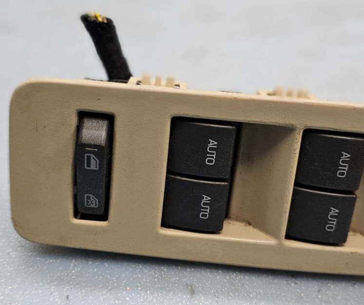 🔥09-12 Lincoln MKS MKT Left Driver Master Power Door Window Control Switch Tan