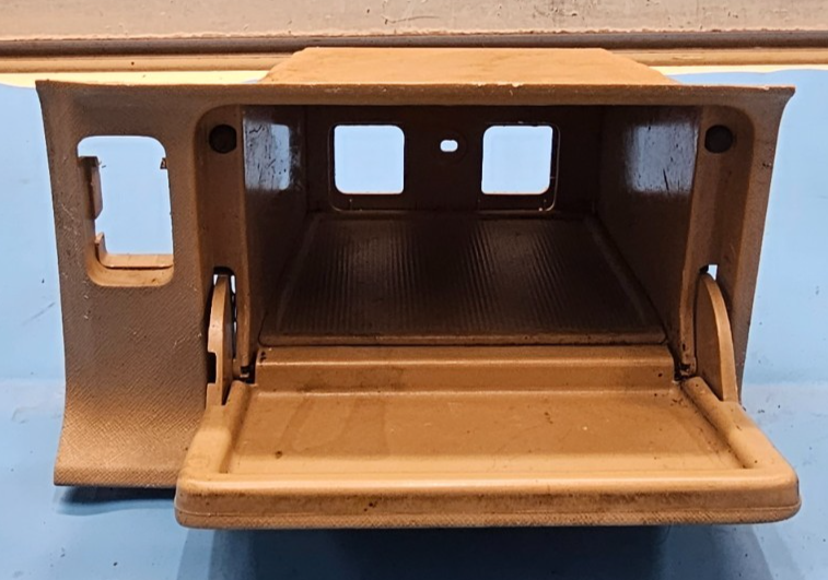 05-06 Honda CR-V Center Dash Console Panel Storage Box Compartment Cubby Bin Tan