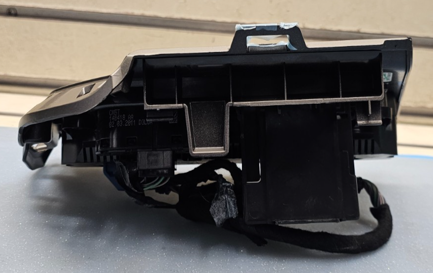 🔥12-14 FORD FOCUS A/C HEATER CLIMATE CONTROL Dash Bezel Temperature SILVER OEM