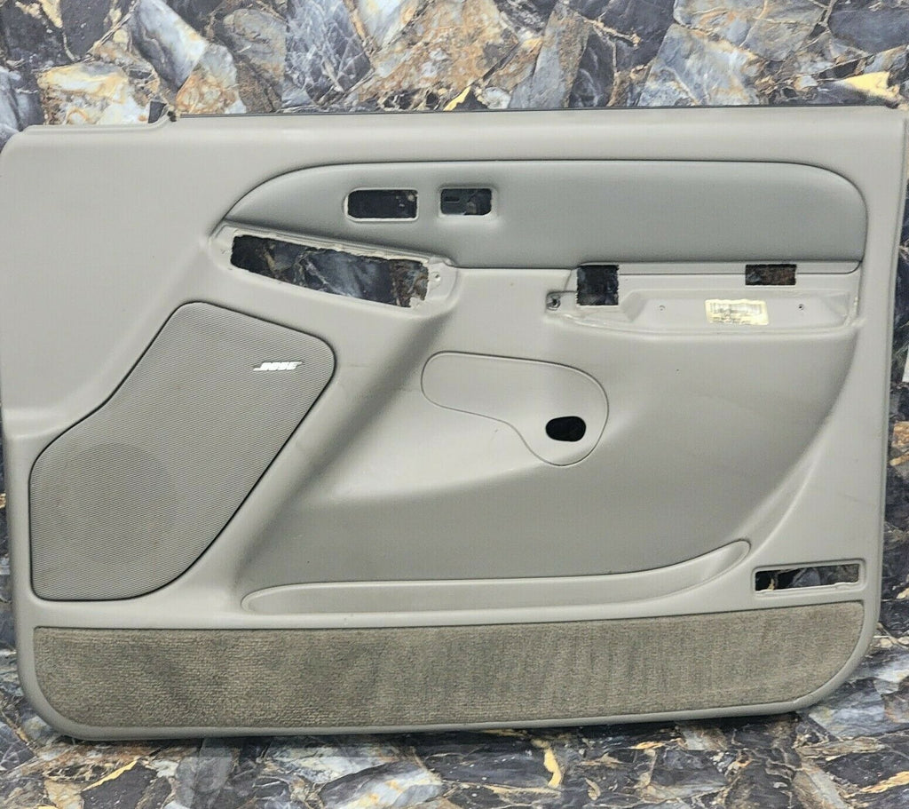 🔥03-06 Silverado SIERRA Door Panel Front RIGHT Passenger/No Arm LIGHT GRAY D5