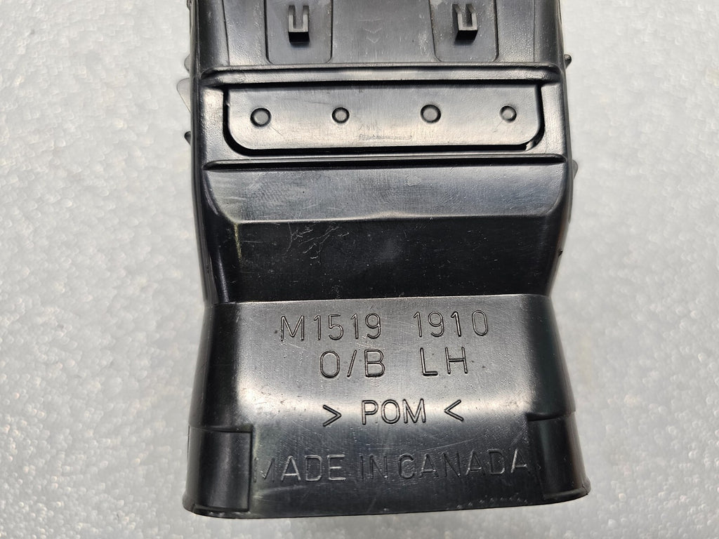 🔥2004-2012 Chevy Colorado GMC Canyon Dash Outer Air Vent LH Driver Side BLACK
