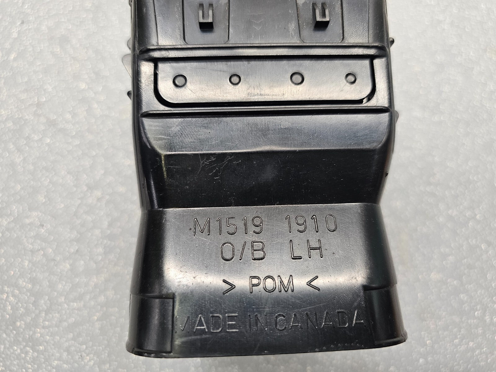 🔥2004-2012 Chevy Colorado GMC Canyon Dash Outer Air Vent LH Driver Side BLACK