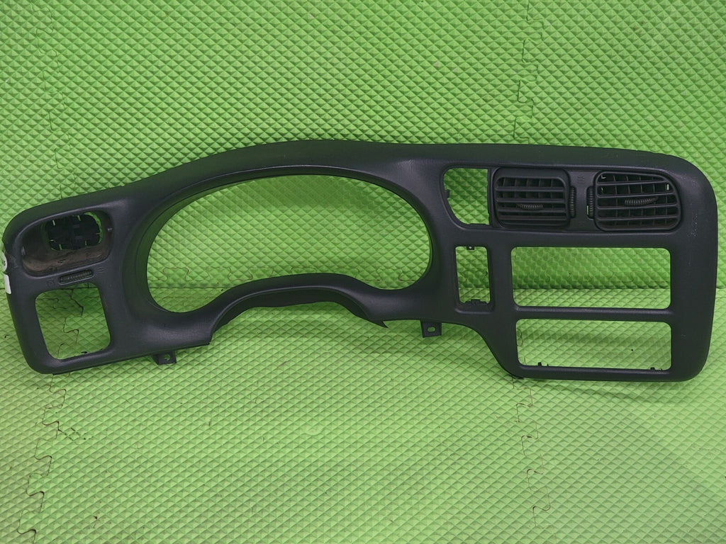 🔥1998-2004 BLAZER S10 JIMMY SONOMA Cluster Dash Radio Bezel BLACK C8