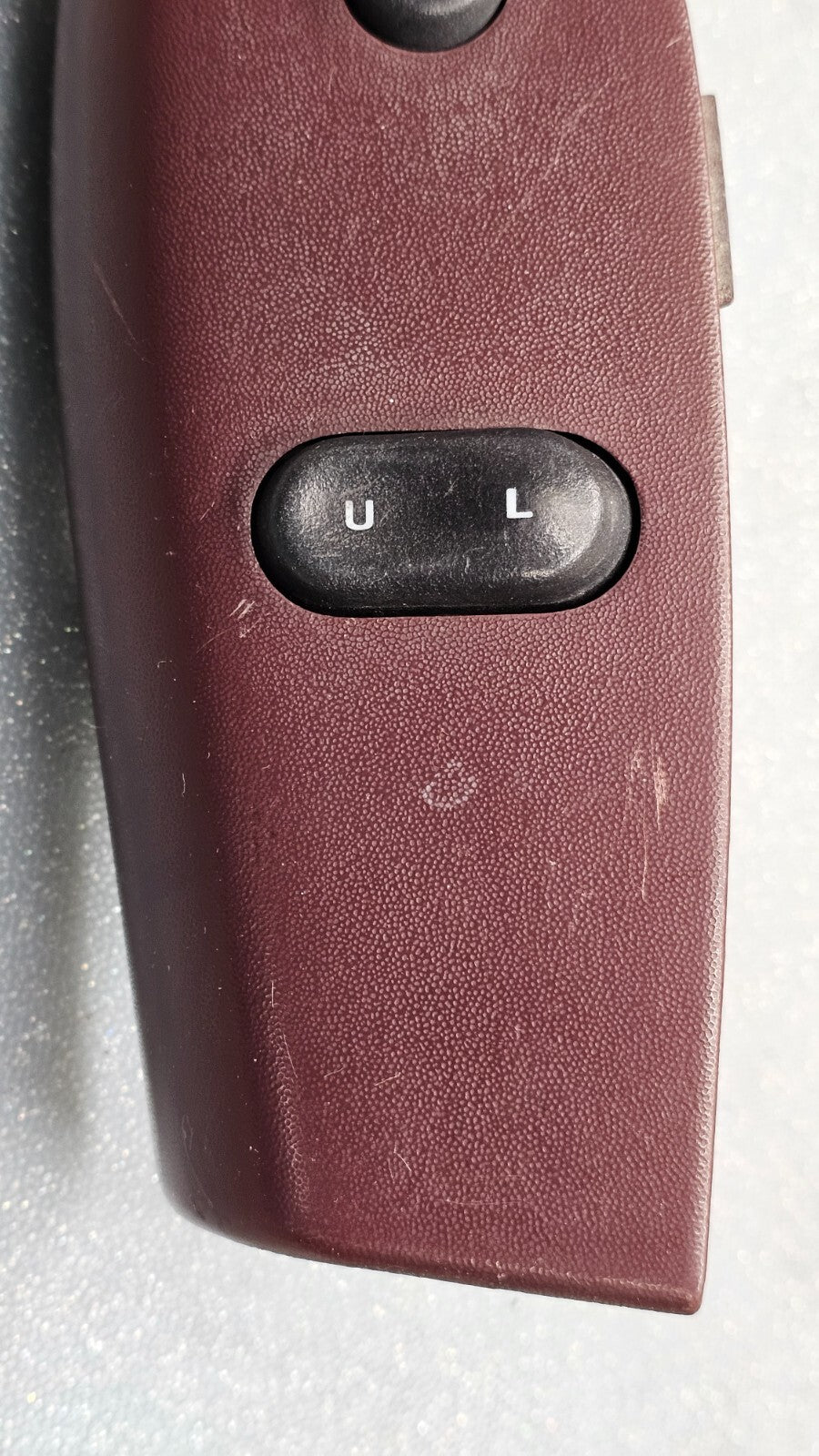 🔥97-01 FORD F150 RIGHT PASSENGER FRONT POWER DOOR WINDOW LOCK SWITCH RED OEM