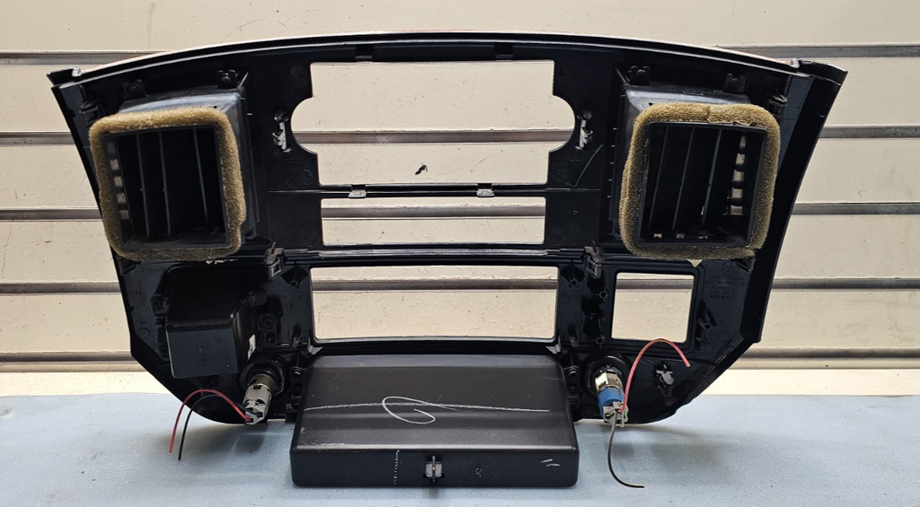 🔥06-08 Dodge RAM Dash RADIO Stereo Bezel Climate Trim Panel WOOD/DK GRAY