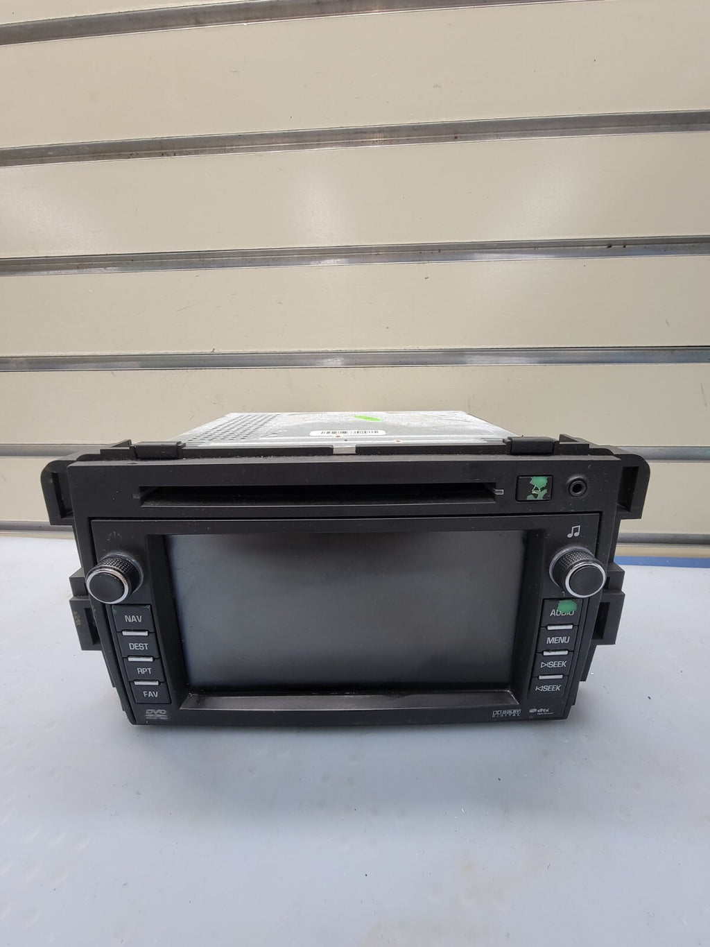 🔥2009-2010 Buick Enclave Radio AM/FM CD DVD Disc Player Nav Display Screen