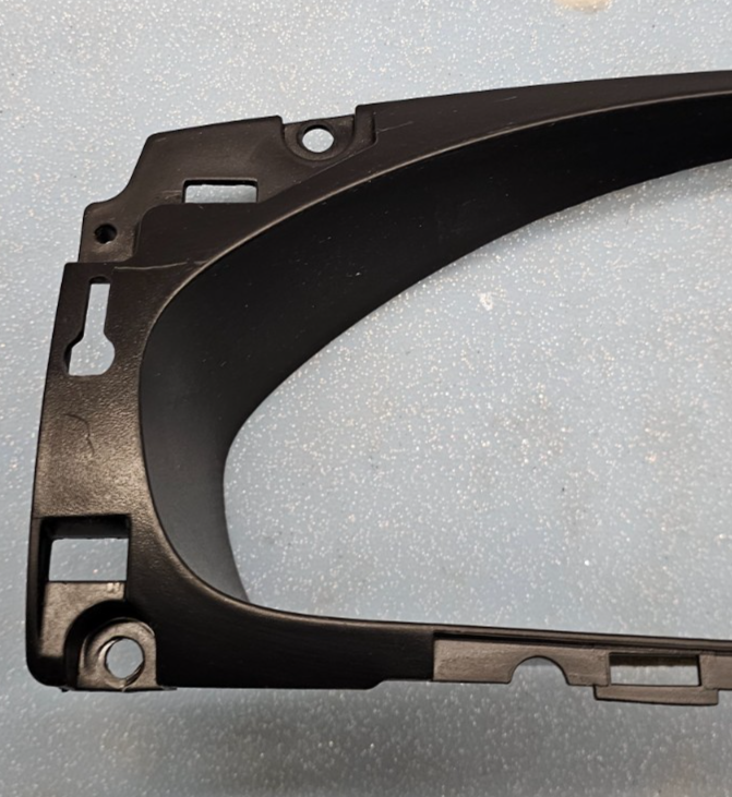🔥02-08 Jaguar X-Type X400 Speedometer Instrument Cluster Bezel Cover Black