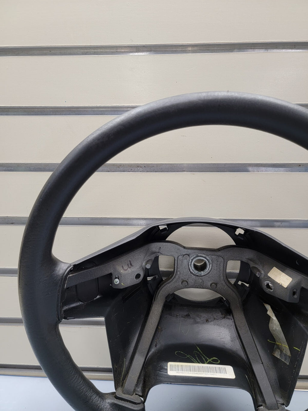 🔥2003-2006 Jeep TJ Wrangler Black LEATHER Steering Wheel Factory Black