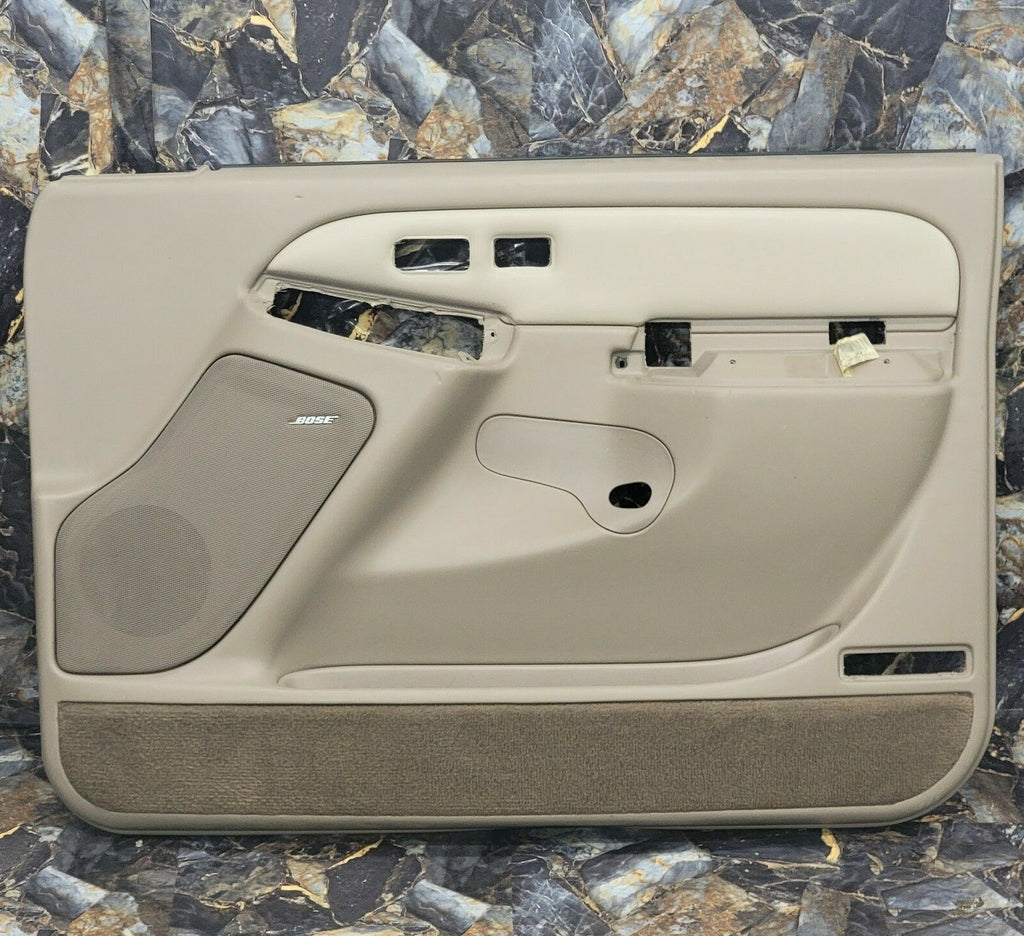 🔥2003-2006 Silverado SIERRA Door Panel Front RIGHT Passenger No Arm TAN LT12 D5