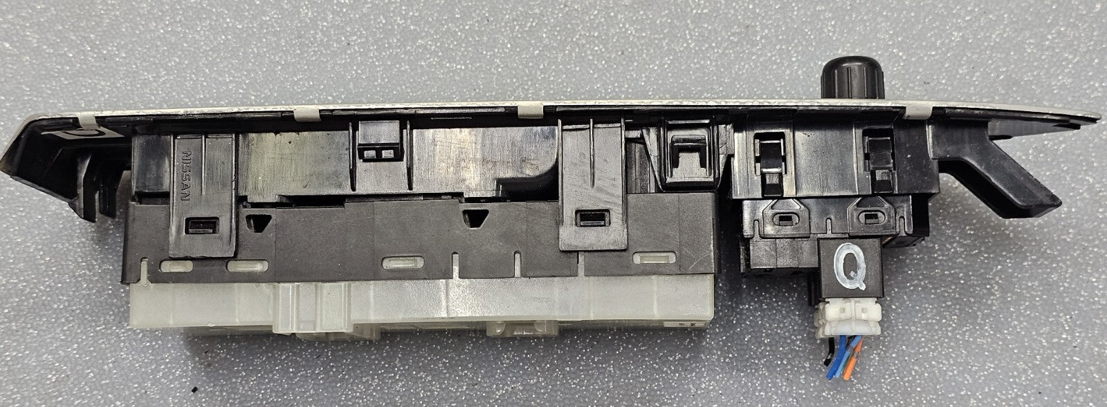 🔥09-14 MURANO LEFT DRIVER MASTER LOCK ELECTRIC WINDOW MIRROR SWITCH SILVER OEM
