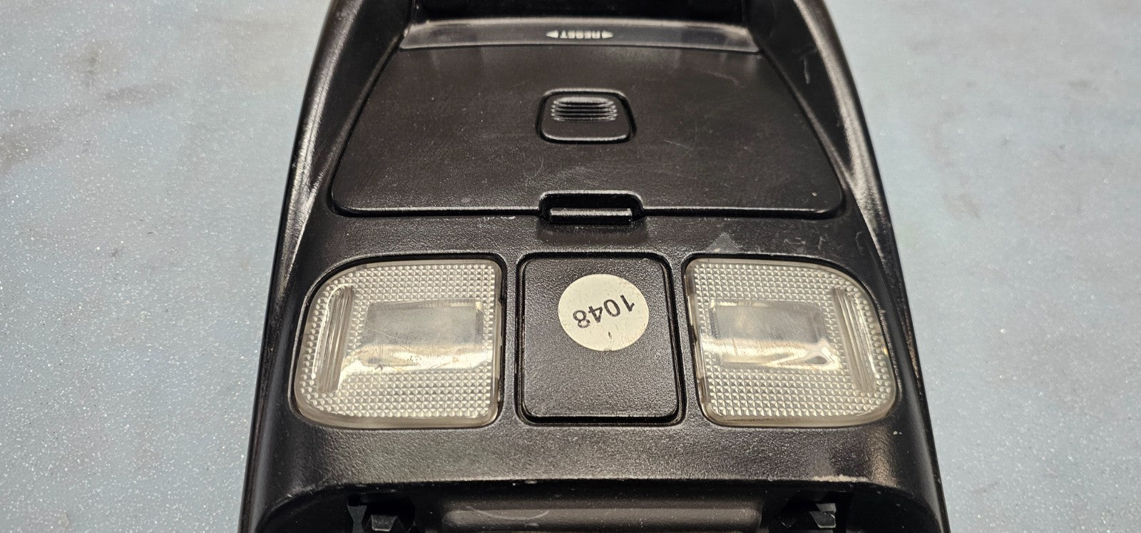 🔥98-01 Dodge Ram Overhead Console Storage Dome Map Light Lamp Assembly Black