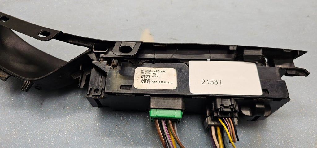 12-18 Focus Escape Front Left Driver Master Power Window Switch Regulator Black