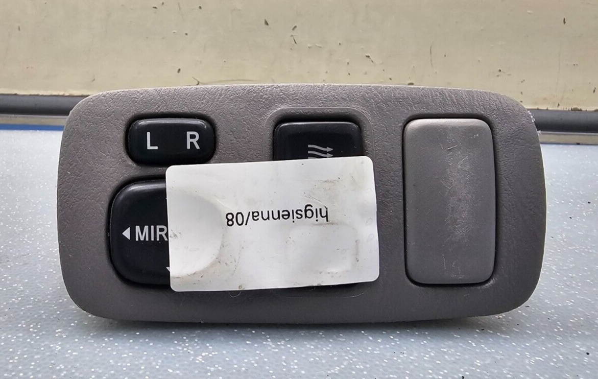 🔥02-06 CAMRY 04-11 Sienna 07-09 PRIUS DOOR MIRROR SWITCH POWER CONTROL GRAY OEM
