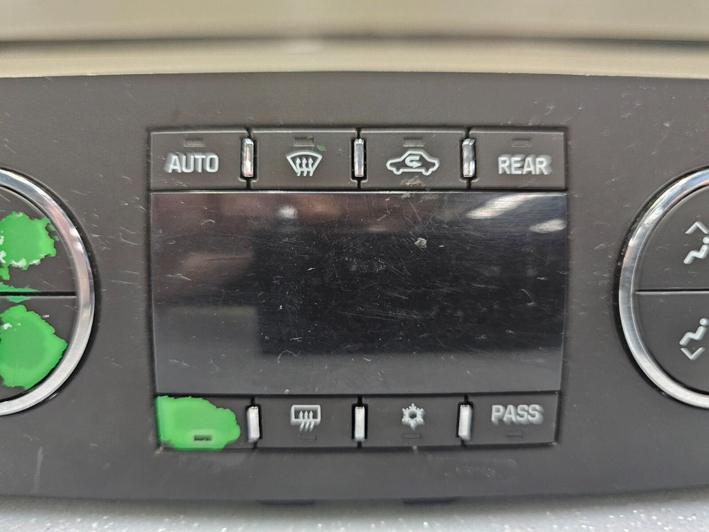 07-11 Silverado Sierra YUKON Dash Heater AC CLIMATE Control Temperature Digital