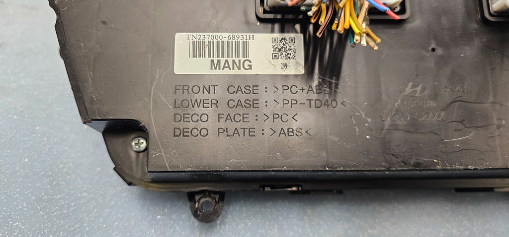 🔥15-17 Hyundai Sonata CENTER AC A/C HVAC Heater Climate Control BLACK OEM