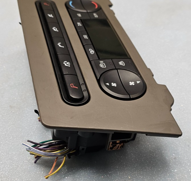 🔥06-09 Fusion Milan Dash Heater Temperature Climate Control Conditioner Tan