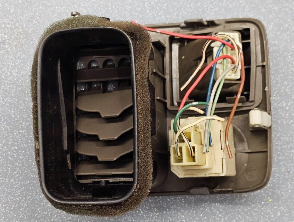 🔥98-02 COROLLA LEFT DRIVER DASH AC A/C HVAC AIR VENT DIMMER SWITCH DARK TAN